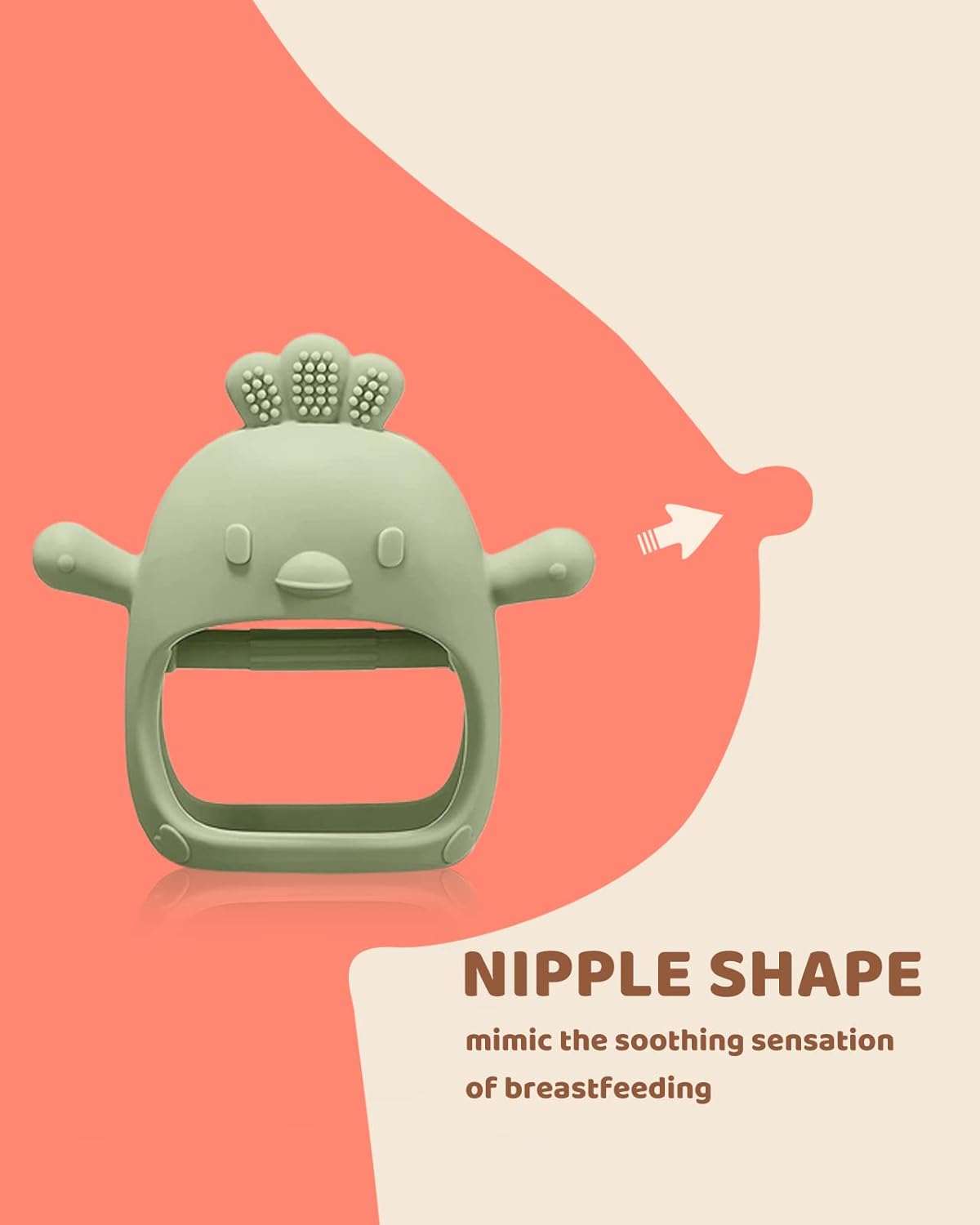 Chicken Silicone Teether