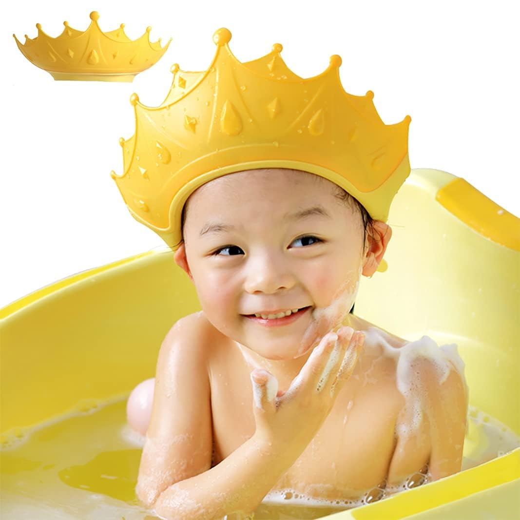Crown Baby Shower Cap