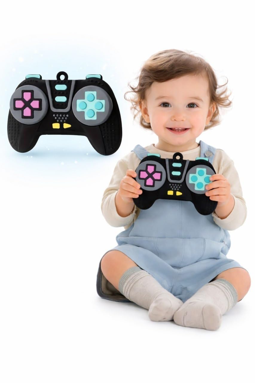Game Controller Silicone Teether