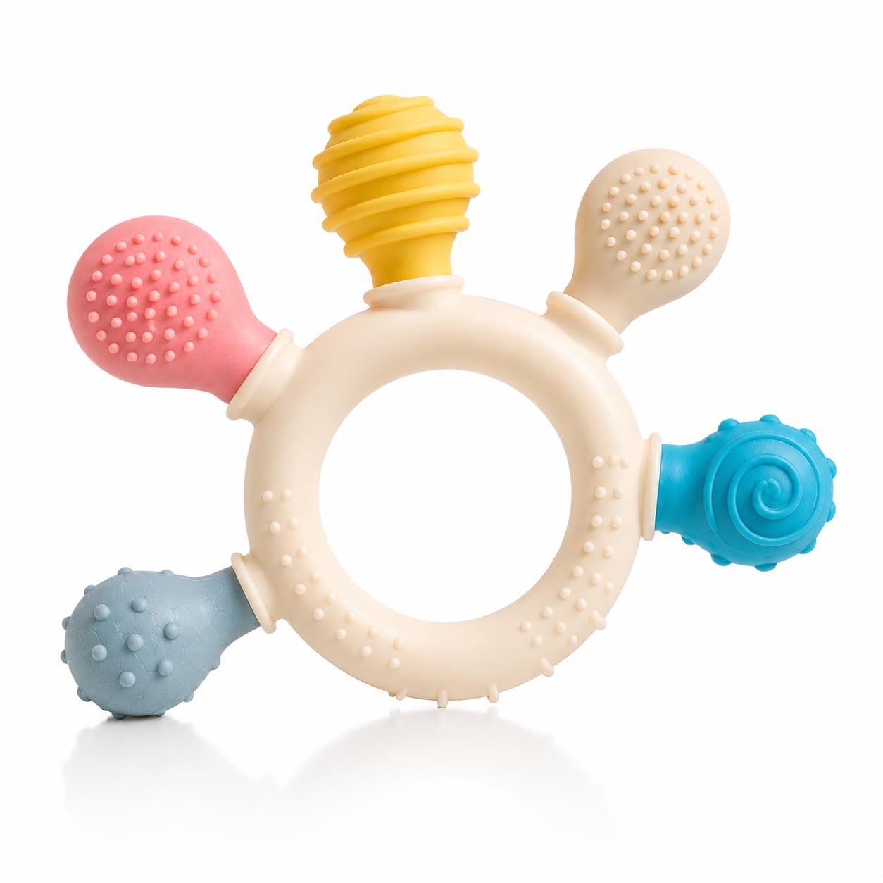 Half Moon Silicone Teether